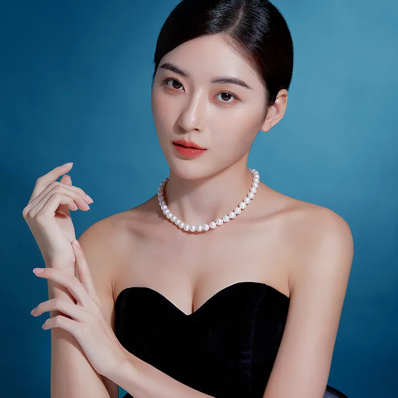 Luxury Beads Pearl Necklaces Women's-2