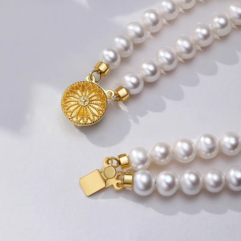 Luxury Beads Pearl Bracelets Women's-2