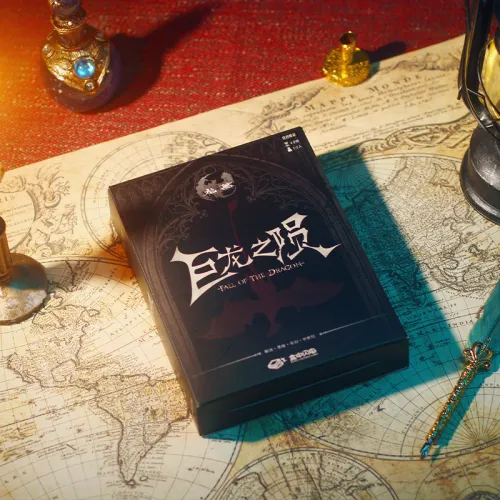 House Of Mysteries Dragon Tomb  The Fall Of The Dragon Single And Dual Puzzle Book Adventure Game Box Board Games