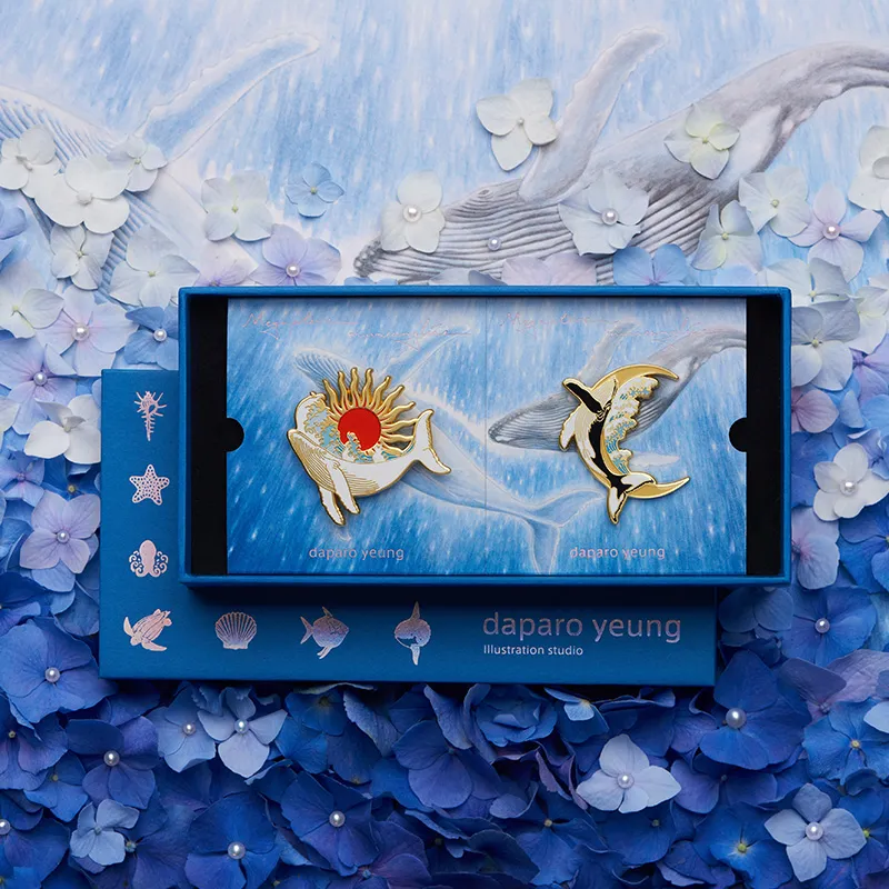 Daparo Yeung Enamel Brooches Unisex-2