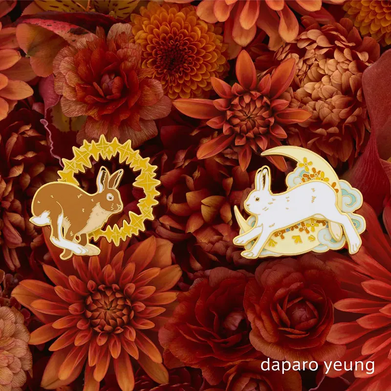 Daparo Yeung Enamel Brooches Unisex-15