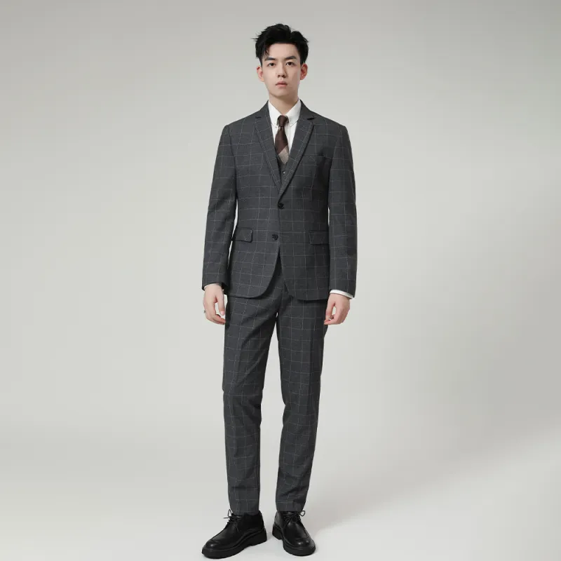 JOHNHOLLIS Business Suits Men's-7