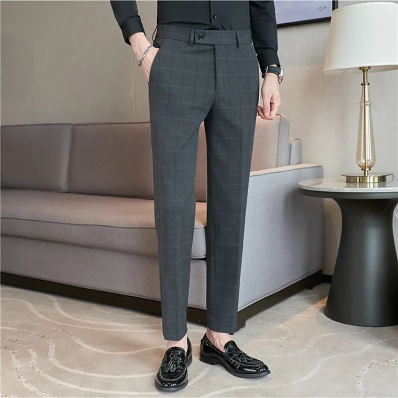 JOHNHOLLIS Suit Trouser Unisex Gray-3