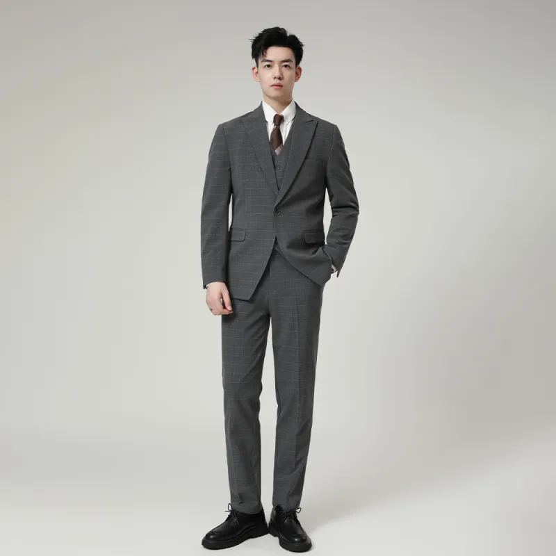 JOHNHOLLIS Business Suits Men's-14