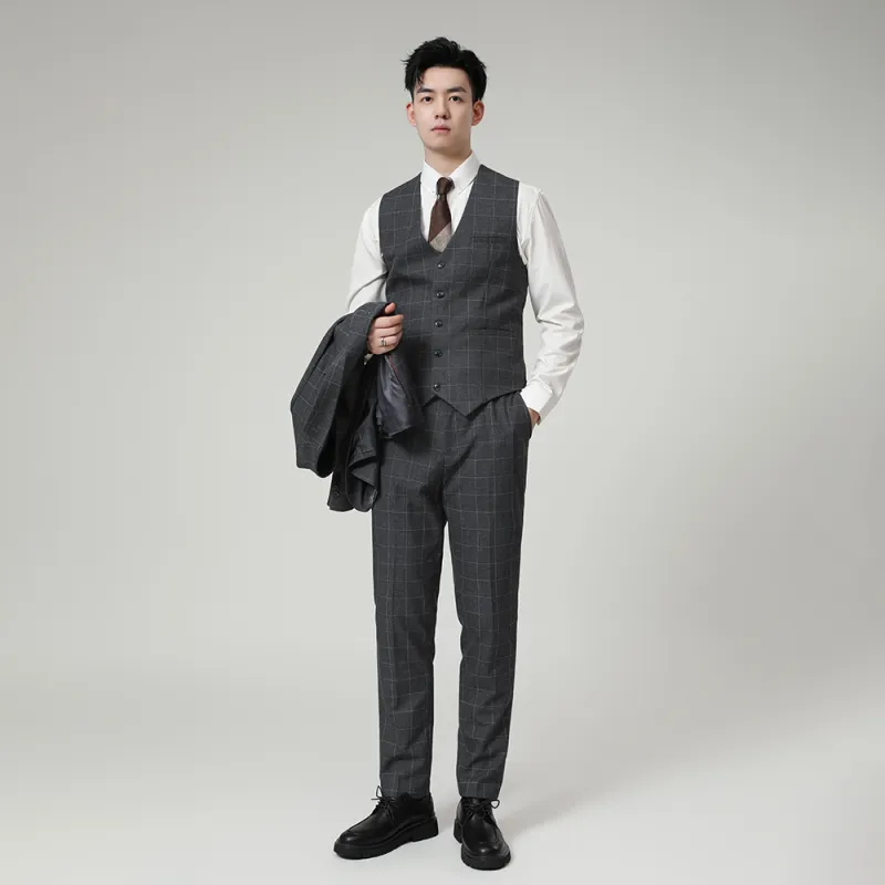 JOHNHOLLIS Business Suits Men's-6