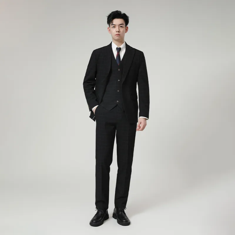 JOHNHOLLIS Business Suits Men's-4