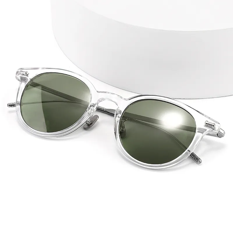 Fakeme Plate Frame Sunglasses Unisex-1