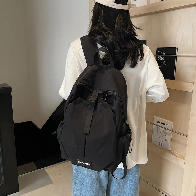 Debecca Canvas Backpack Unisex Multicolor-5