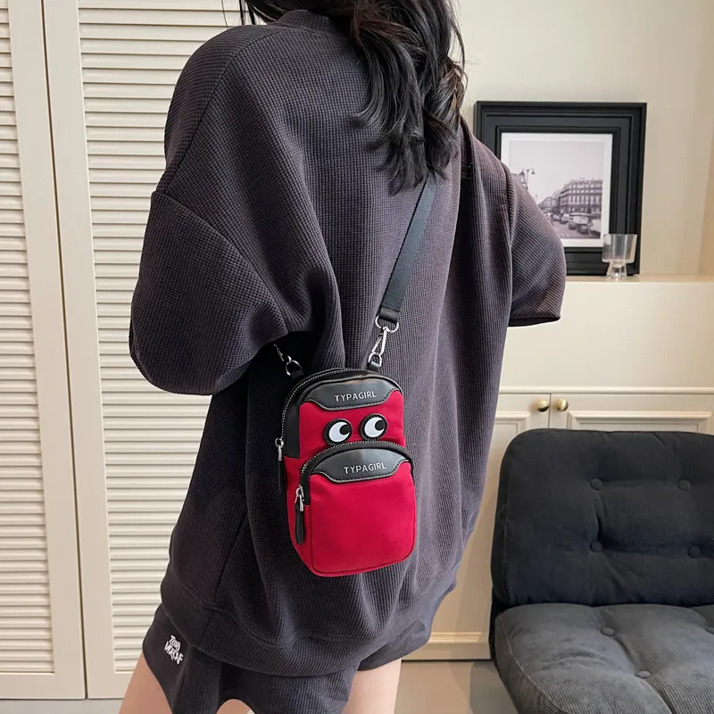Debecca Fabric Shoulder Bag Regular Unisex Multicolor-9