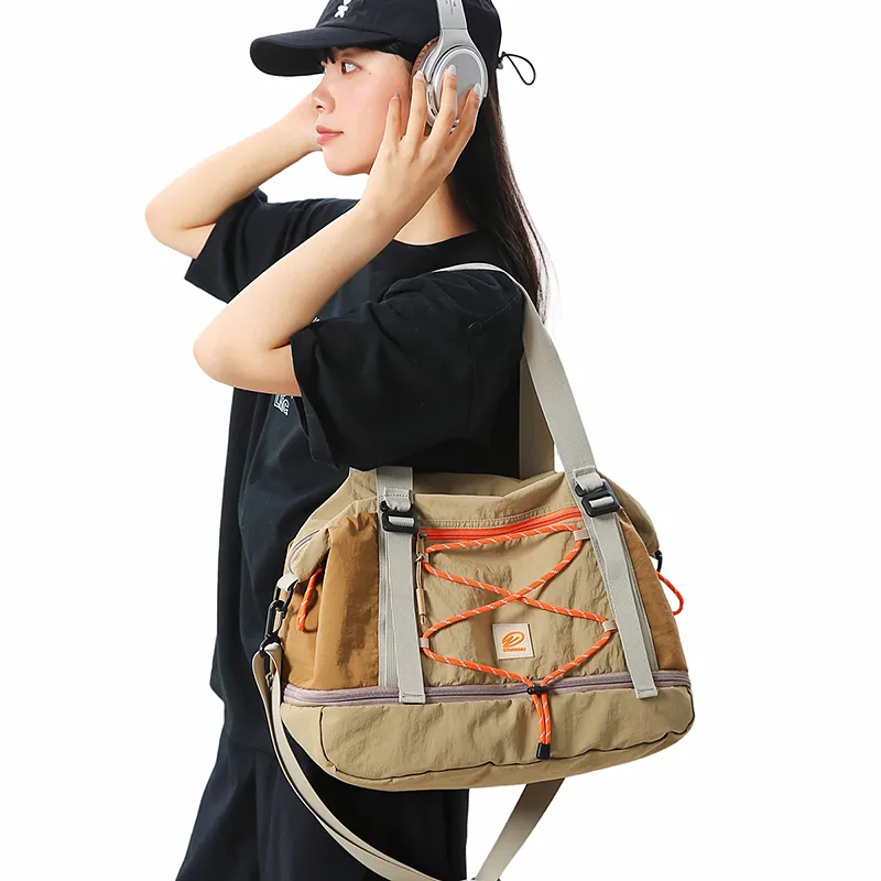 Debecca Nylon Travel Bag Unisex Multicolor-2