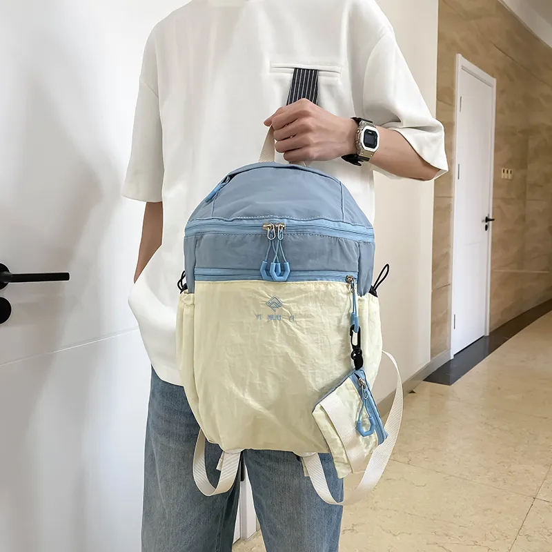 Debecca Nylon Backpack Unisex Multicolor-7