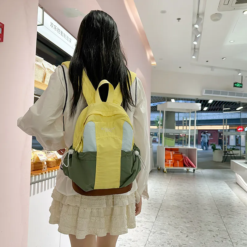 Debecca Nylon Backpack Regular Unisex Multicolor-6