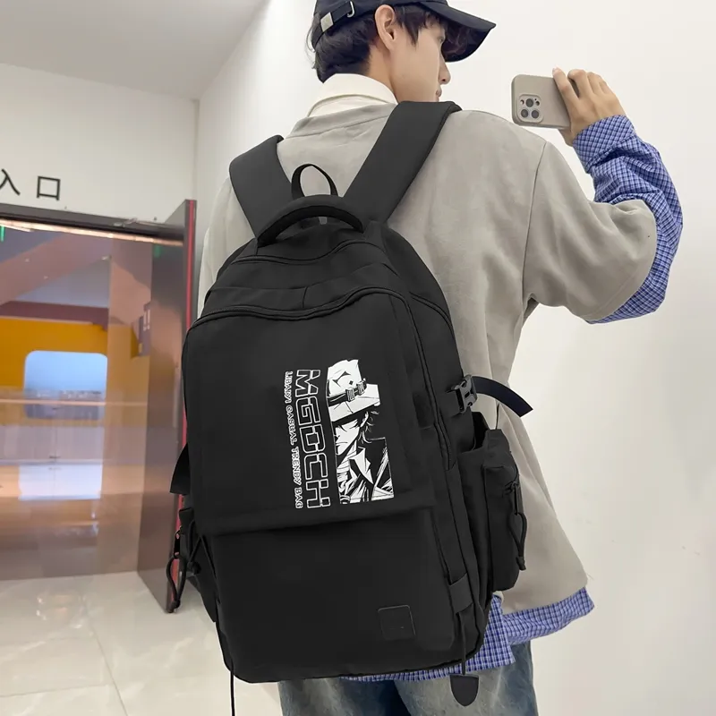 Debecca Nylon Backpack Unisex Multicolor-8