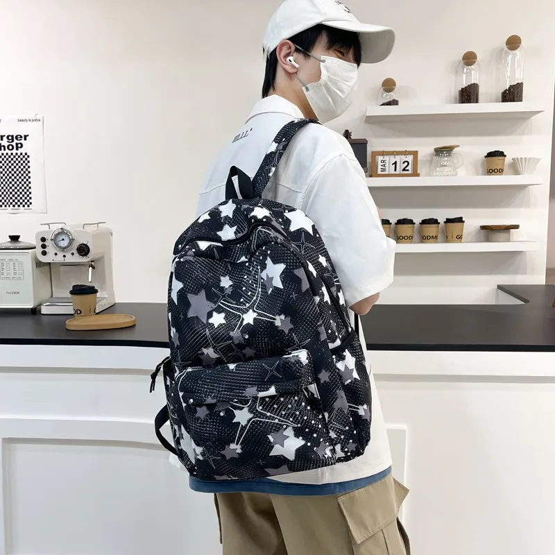 Debecca Nylon Backpack Unisex Multicolor-6