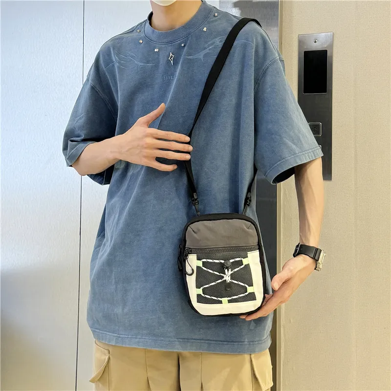 Debecca Canvas Bag, Shoulder Bag, Crossbody Bag, Cell Phone Pouch Regular Unisex Multicolor-7