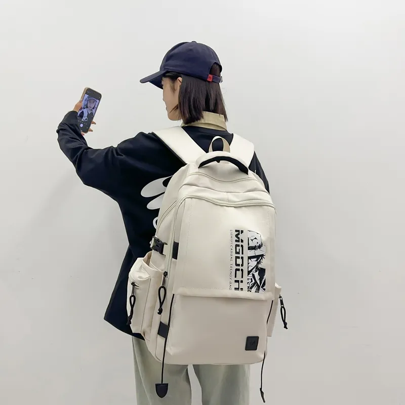 Debecca Nylon Backpack Unisex Multicolor-13