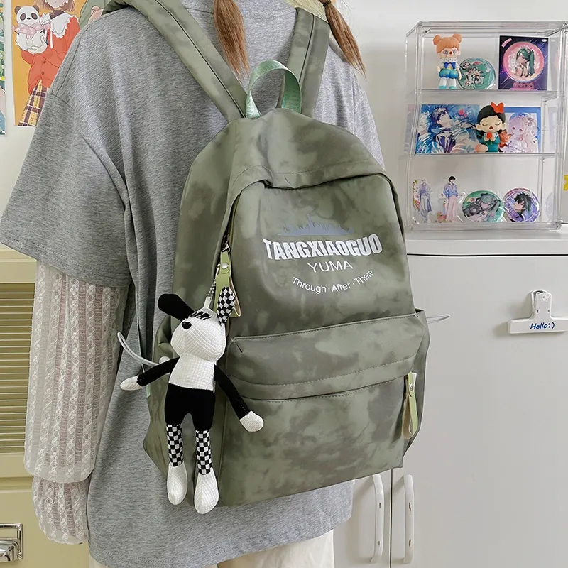 Debecca Nylon Backpack Regular Unisex Multicolor-14