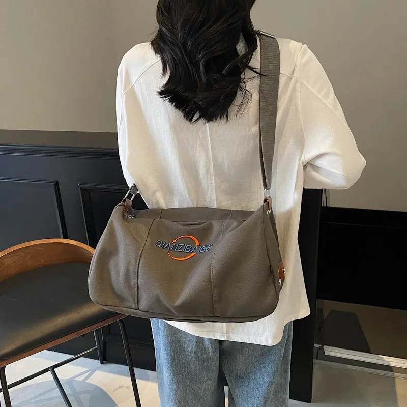 Debecca Canvas Shoulder Bag Women's Multicolor-6