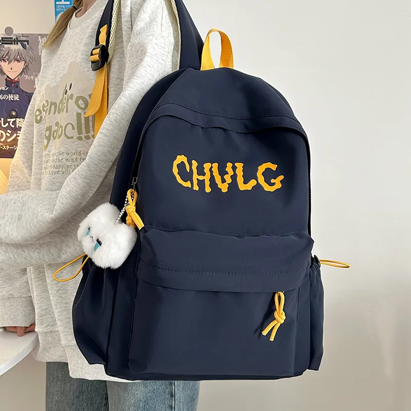 Debecca Polyester Backpack Unisex Multicolor-1