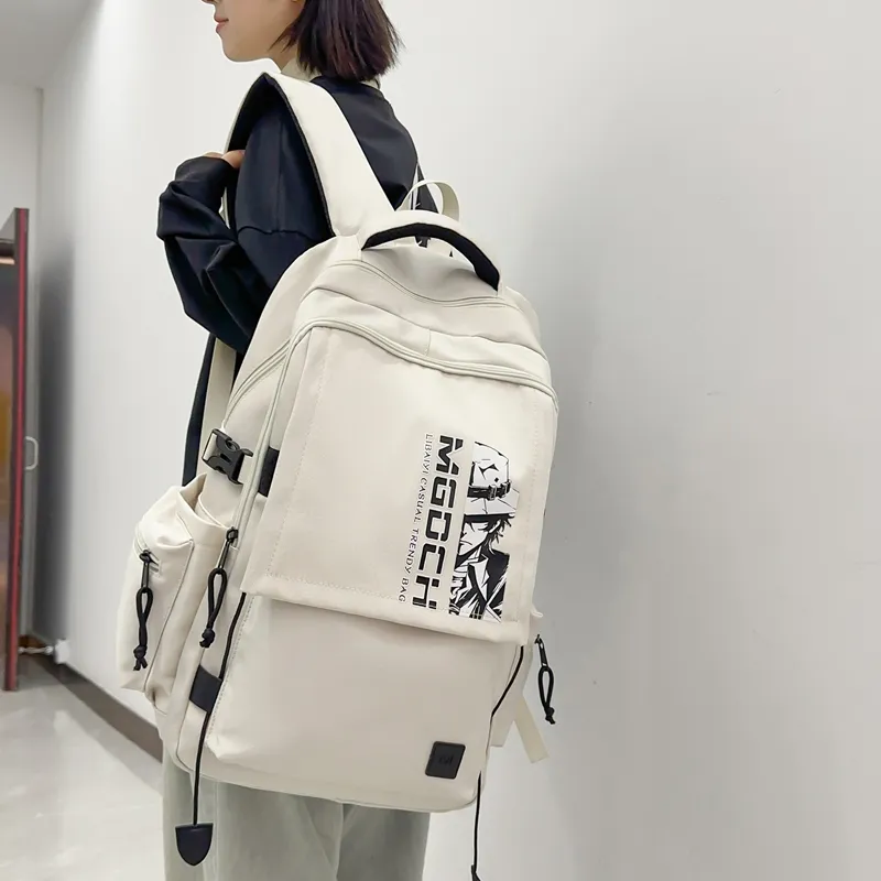 Debecca Nylon Backpack Unisex Multicolor-14