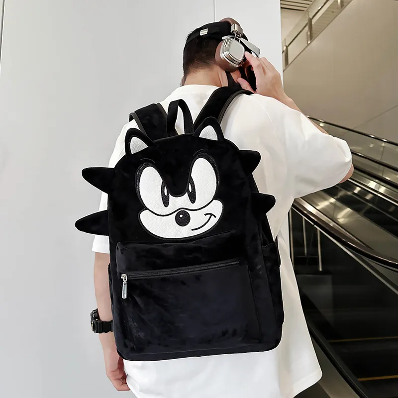 Debecca Plush Backpack Regular Unisex Multicolor-7