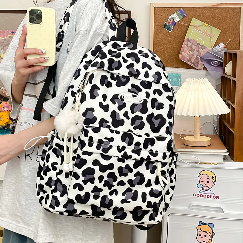 Debecca Nylon Backpack Large Size Women's Multicolor-10