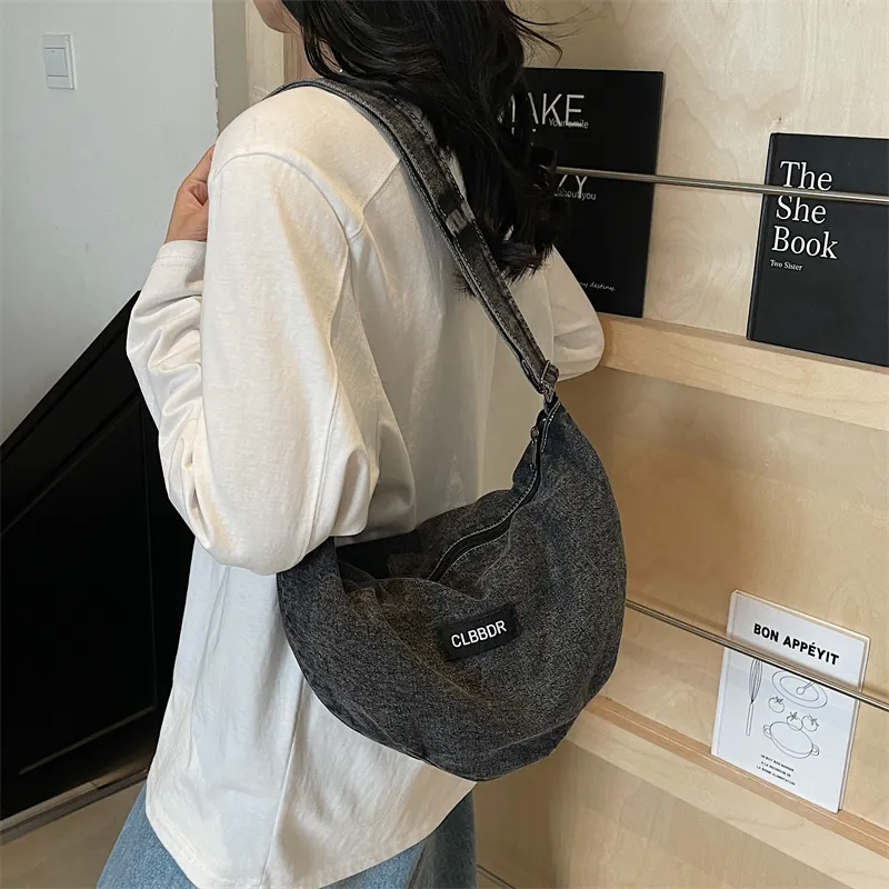 Debecca Denim Shoulder Bag Regular Women's Multicolor-9