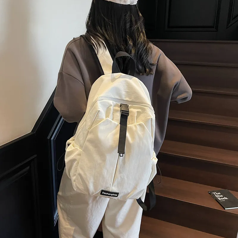 Debecca Canvas Backpack Unisex Multicolor-13