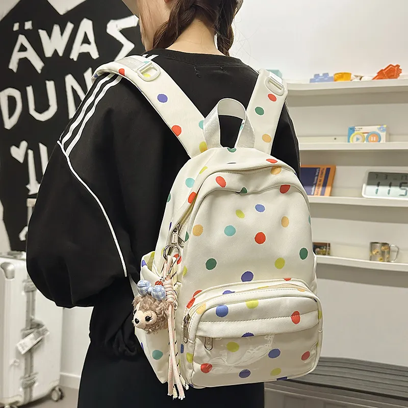 Debecca Cotton Backpack Regular Women's Multicolor-21