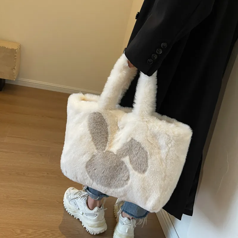 Debecca Plush Handbag, Shoulder Bag Women's-8