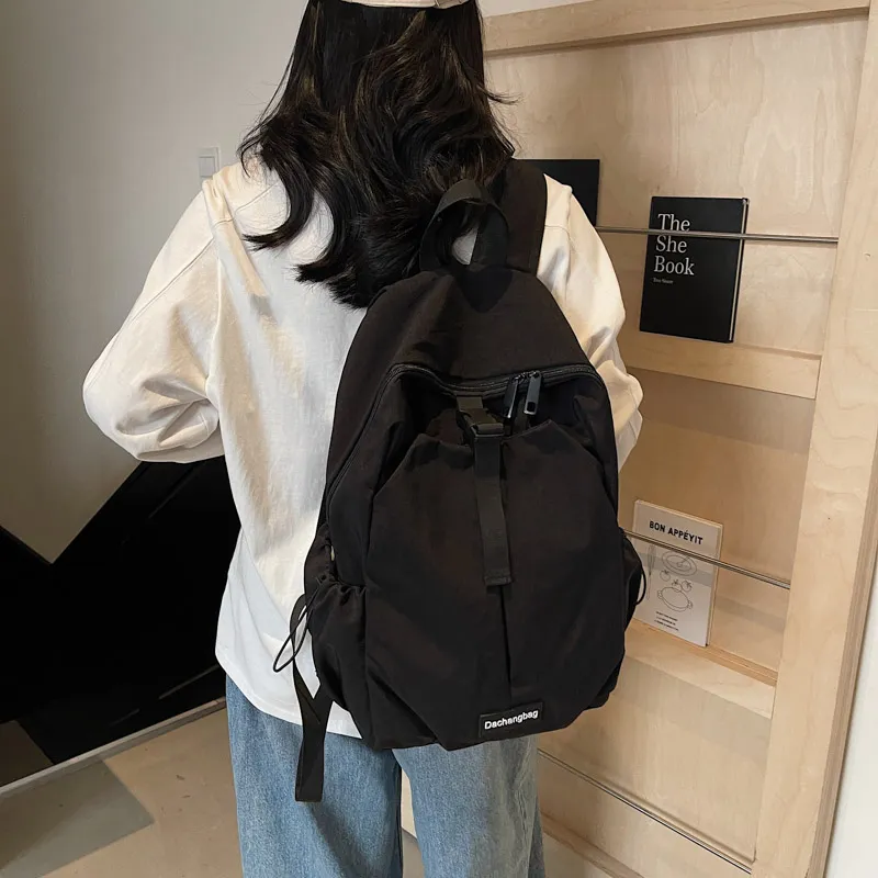 Debecca Canvas Backpack Unisex Multicolor-6