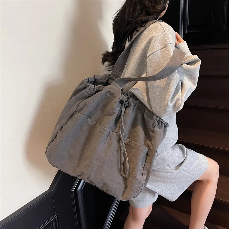 Debecca Canvas Bag Shoulder Bags Women's Multicolor-13