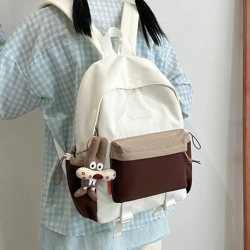 Debecca Nylon Backpack Regular Unisex Multicolor-2