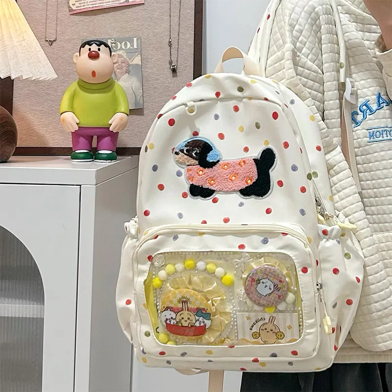 Debecca Nylon Fabric Backpack Women's Multicolor-9