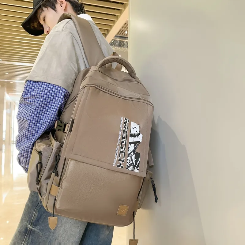Debecca Nylon Backpack Unisex Multicolor-18