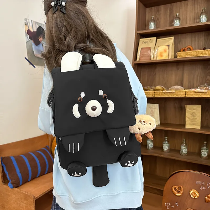 Debecca Nylon Backpack Large Size Women's Multicolor-6