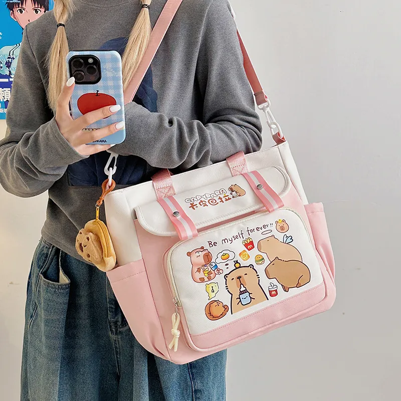 Debecca Nylon One Shoulder Handbags Women's Multicolor-6