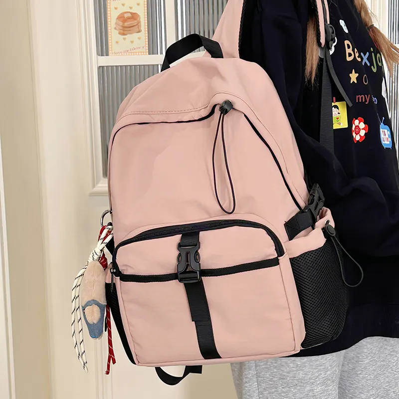Debecca Nylon Backpack Unisex Multicolor-16