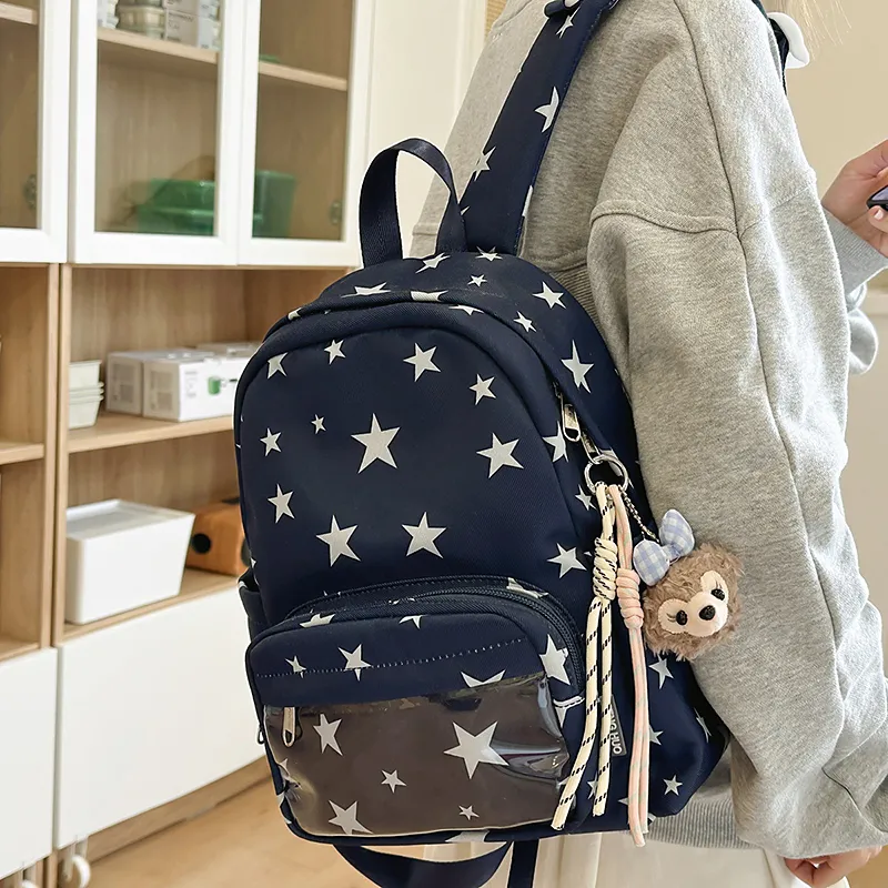 Debecca Cotton Backpack Regular Women's Multicolor-2