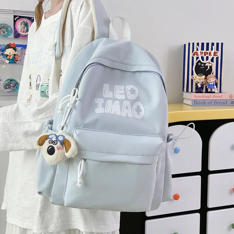 Debecca Polyester Backpack Unisex Multicolor-13