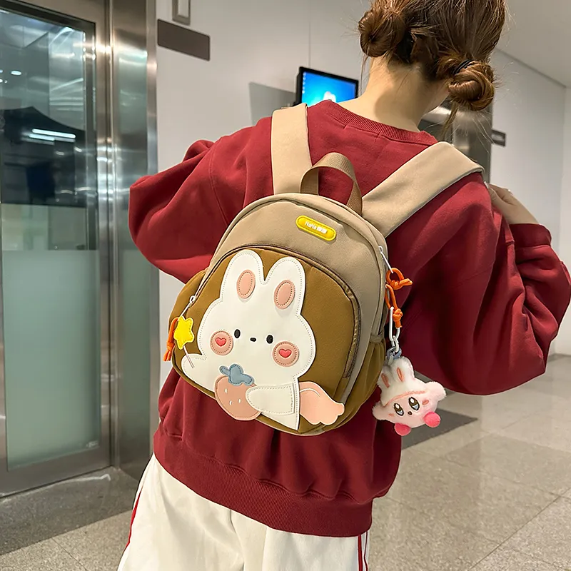 Debecca Nylon Backpack Small Size Kids' Multicolor-14