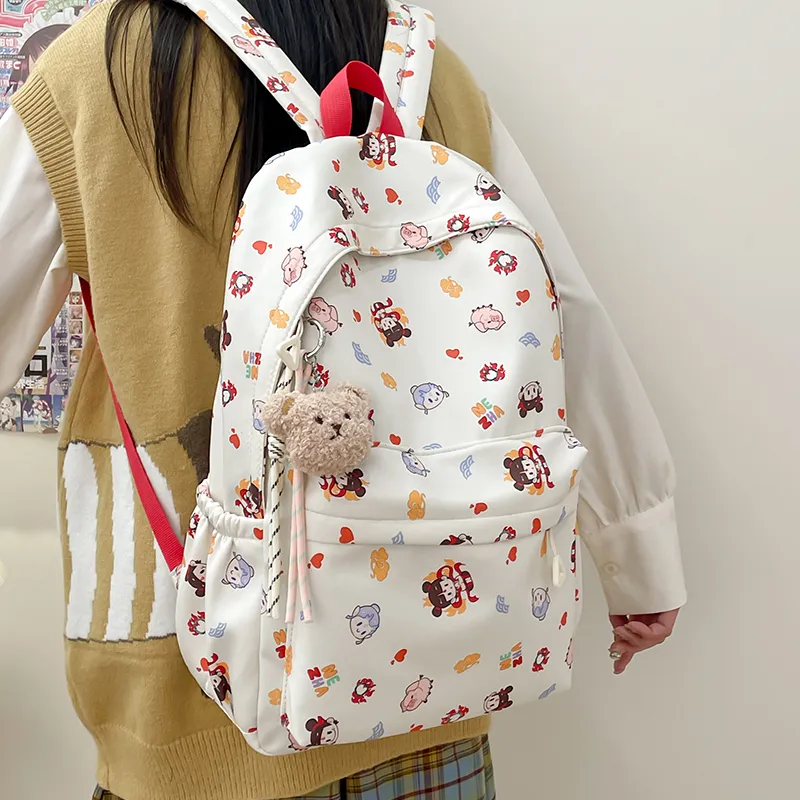 Debecca Nylon Backpack Unisex Multicolor-2