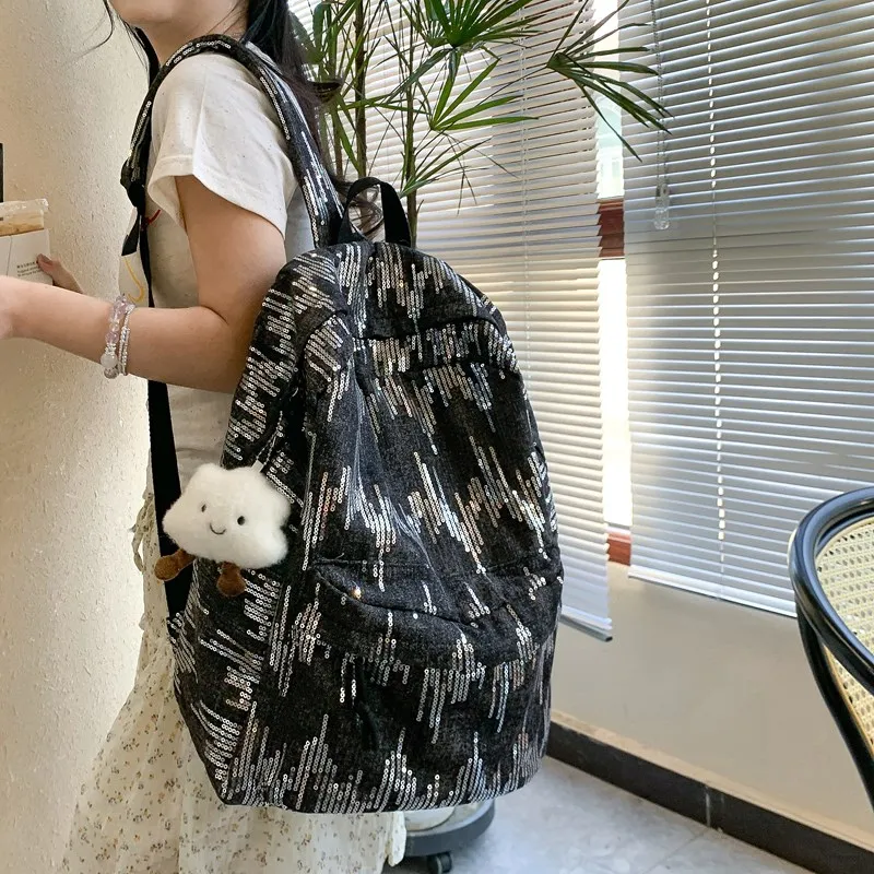 Debecca Denim Backpack Regular Unisex Multicolor-8