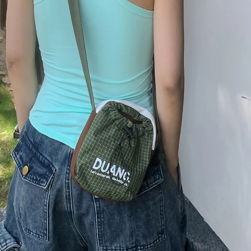 Debecca Nylon Cell Phone Pouch Unisex Multicolor-11
