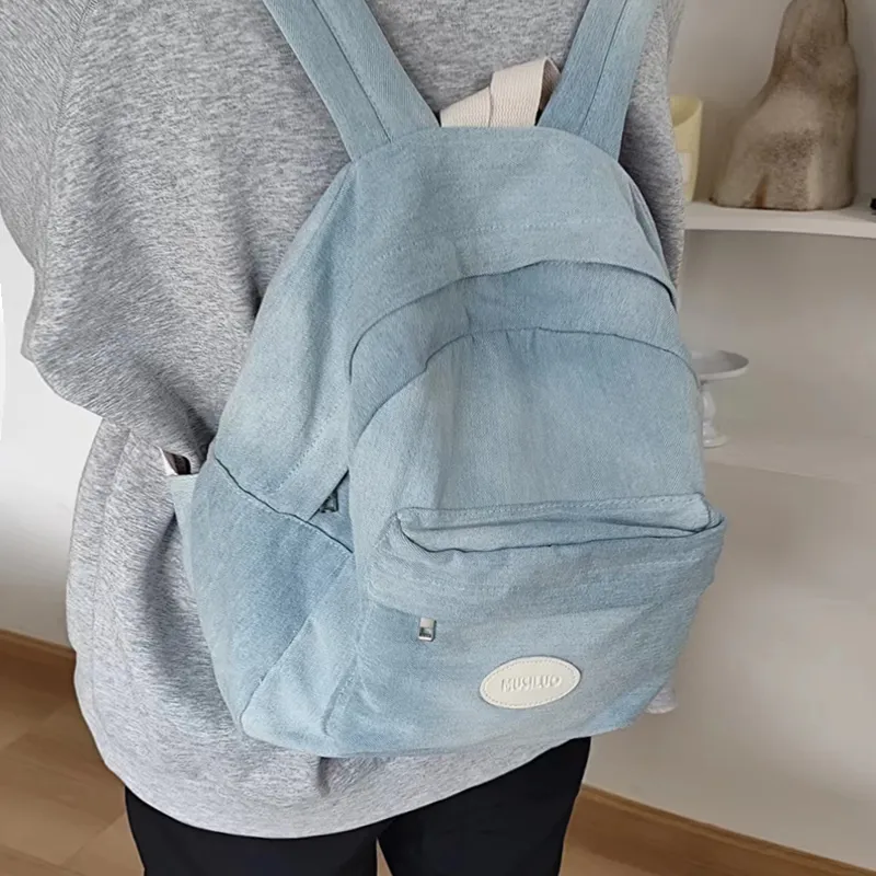 Debecca Denim Backpack Women's Multicolor-4