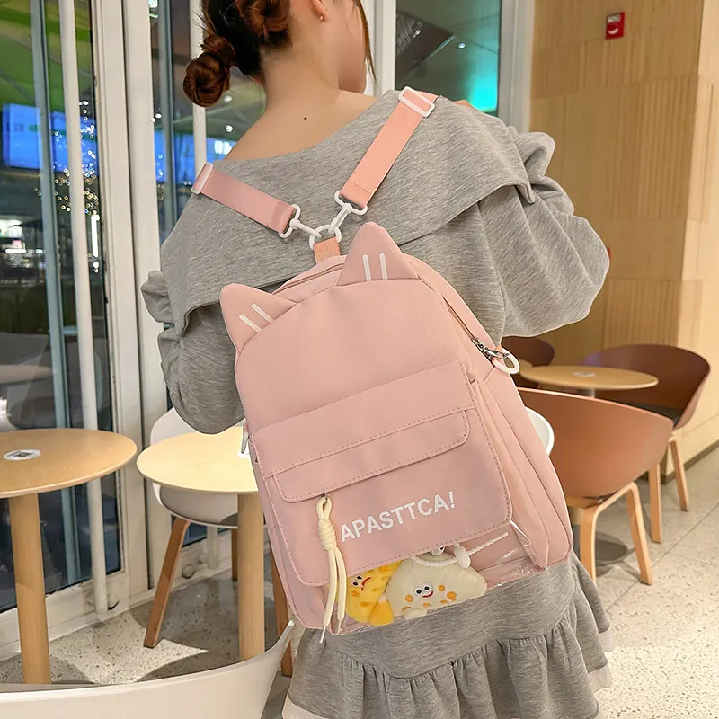 Debecca Nylon Backpack Regular Women's Multicolor-10