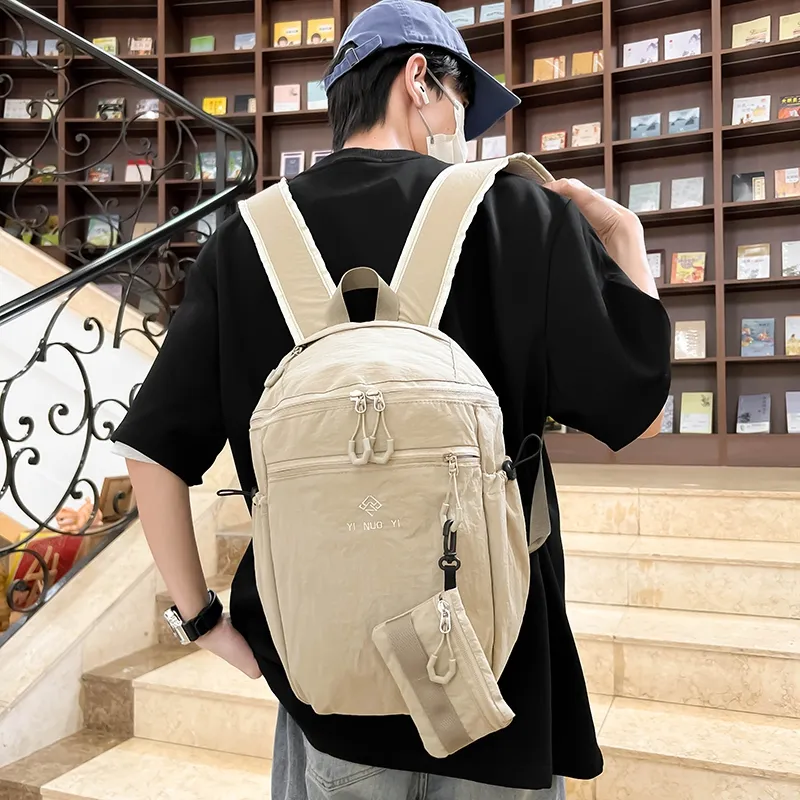 Debecca Nylon Backpack Unisex Multicolor-13