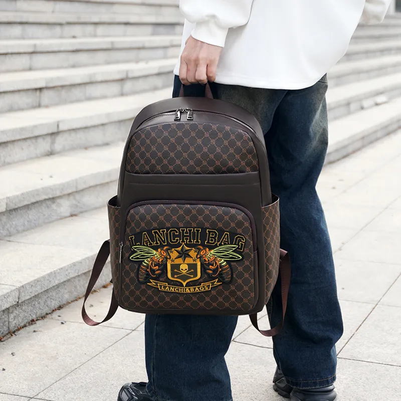 Debecca PU Backpack Unisex Multicolor-10