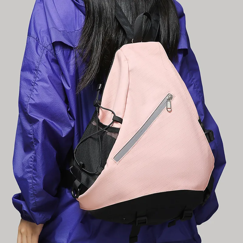 Debecca Nylon Sling Bag Regular Unisex Multicolor-5