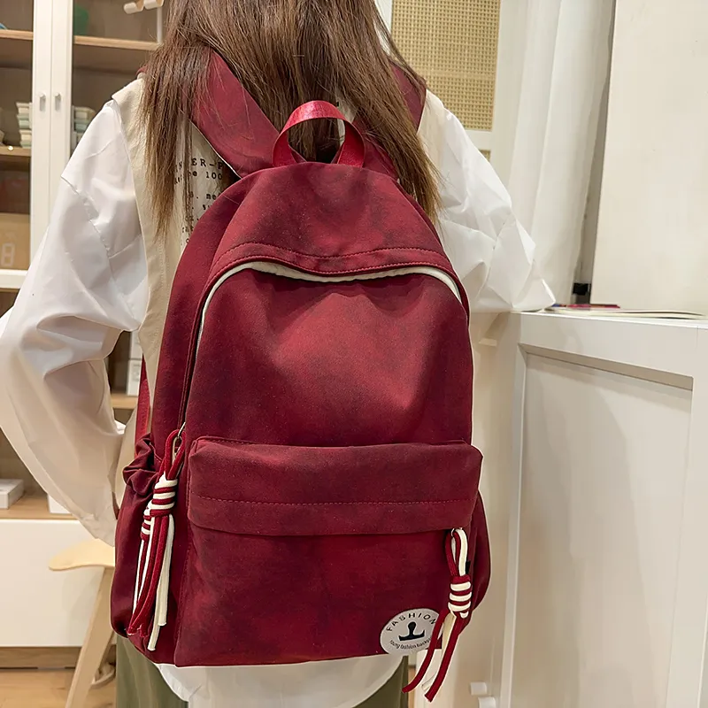 Debecca Nylon Backpack Unisex Multicolor-9
